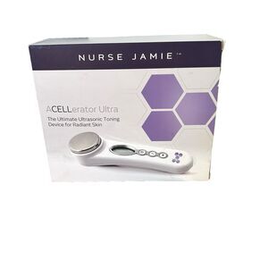 Nurse Jamie ACELLerator Ultrasonic Toning Device For Radiant Skin NEW